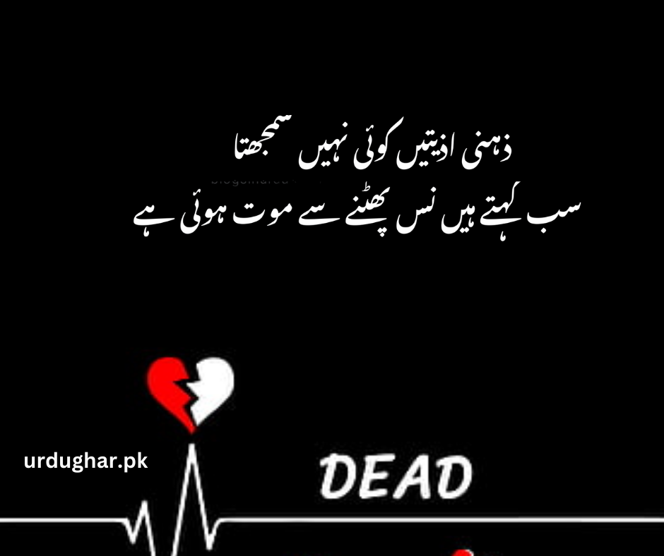 So sad maut poetry in urdu