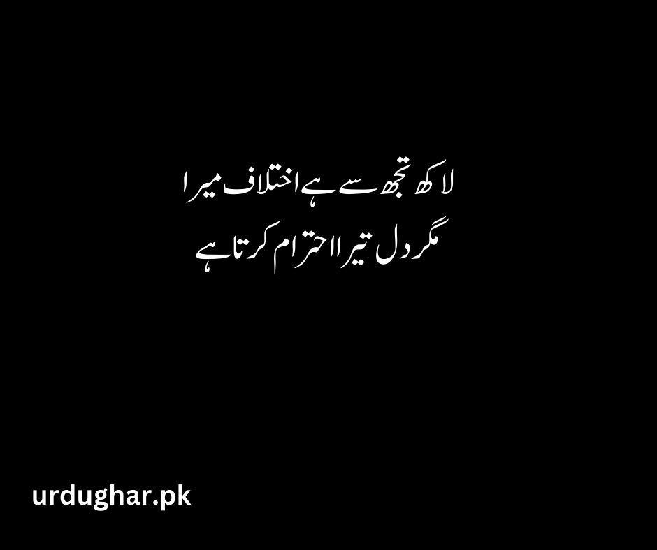 short love poetry in urdu