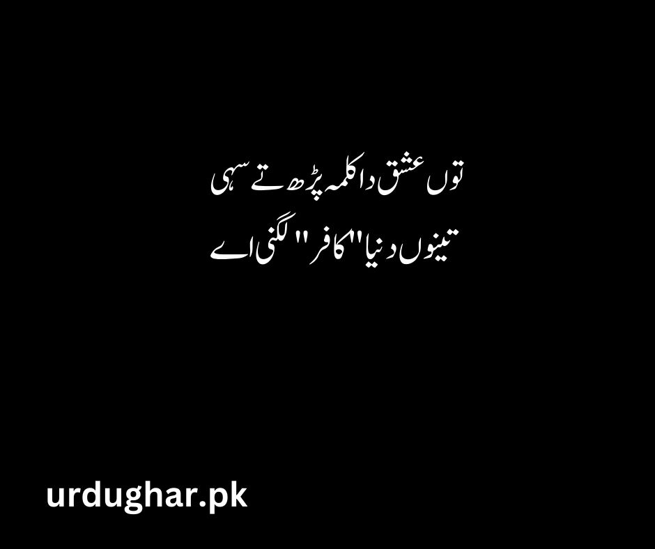 baba bulleh shah poetry in urdu 