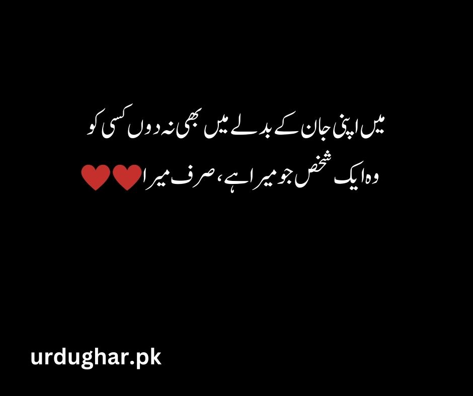 best shayari in urdu for love