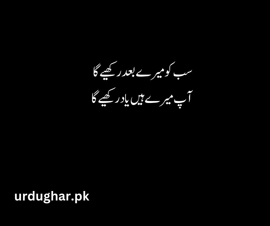 best love 2 line shayari in urdu